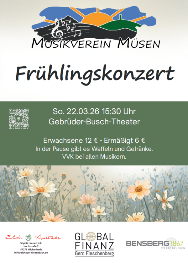 Frühlingskonzert Musikverein Müsen