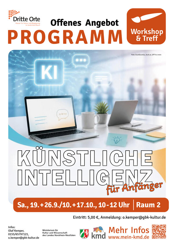 Bild vergr&ouml;&szlig;ern: Plakat Künstliche Intelligenz