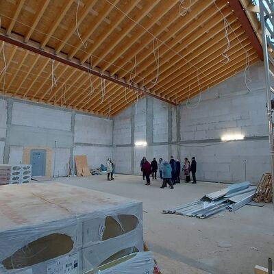 Bild vergrößern: Baustellenführung