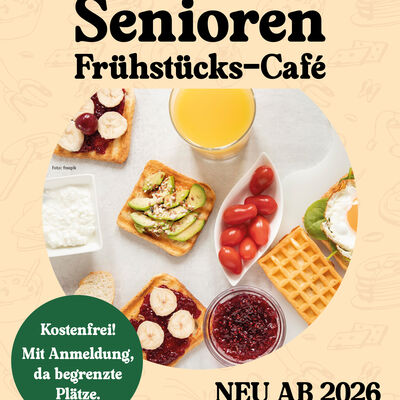 Plakat Senioren Frühstückscafé